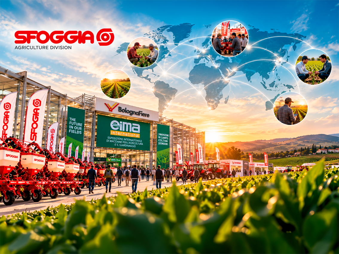 Immagine illustrativa di Sfoggia Agriculture Division: fiera agricola internazionale, innovazione e connessioni tra agricoltori nel mondo.